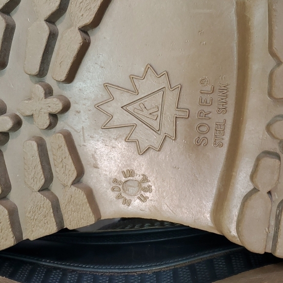 Sorel Mens Insulated Lined Outdoor Duck Rubber Mid calf boots shoes sz 7 - Picture 11 of 13